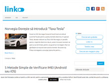 Tablet Screenshot of linko.ro